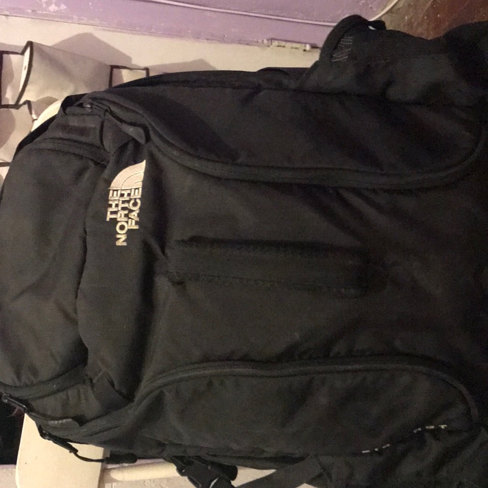 Black North Face Back Pack